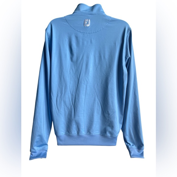 Men’s Footjoy FJ Golf Pickleball Tennis 1/4 Zip Light Blue Small - Picture 3 of 6